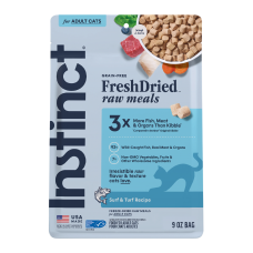Instinct Cat Freeze Dried Raw Meals Wild-Caught Pollock Recipe 9oz